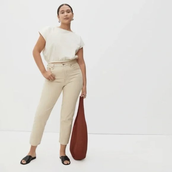 Everlane 90s Cheeky Jean, Clay - Picture 1 of 8